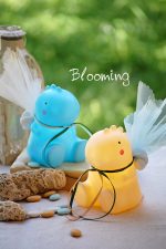 Μπομπονιερα βαπτισης φωτιστικο δεινοσαυρακι - Image 2