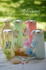 Μπομπονιερα βαπτισης παγουρινο