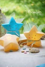 Μπομπονιερα βαπτισης φωτιστικο αστερι - Image 2