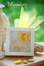 Μπομπονιερα καδρακι κουμπαρας ηλιος - Image 2