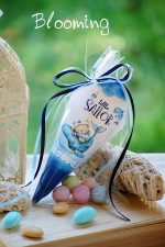 Μπομπονιερες βαπτισης πετσετουλα ναυτικο