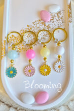 Μαρτυρικα βαπτισης μπρελοκ λουλουδια - Image 3