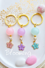 Μαρτυρικα βαπτισης μπρελοκ λουλουδια