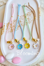 Μαρτυρικα βαπτισης βραχιολια  λουλουδια