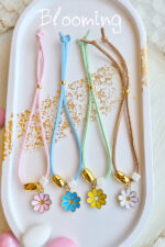 Μαρτυρικα βαπτισης βραχιολια λουλουδια - Image 2