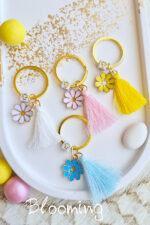 Μαρτυρικα βαπτισης μπρελοκ λουλουδια