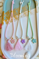 Μαρτυρικα βαπτισης βραχιολια λουλουδια - Image 3