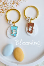 Μαρτυρικα βαπτισης μπρελοκ αρκουδακι - Image 2