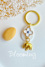 Μαρτυρικα βαπτισης μπρελοκ ελεφαντακι