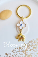 Μαρτυρικα βαπτισης μπρελοκ ελεφαντακι - Image 2