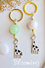 Μαρτυρικα βαπτισης μπρελοκ ζωακια καμηλοπαρδαλη - Image 2