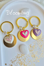 Μαρτυρικα βαπτισης μπρελοκ καρδια - Image 2