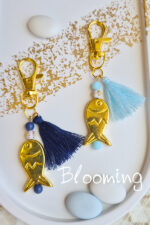 Μαρτυρικα βαπτισης μπρελοκ ναυτικο ψαρακι - Image 2